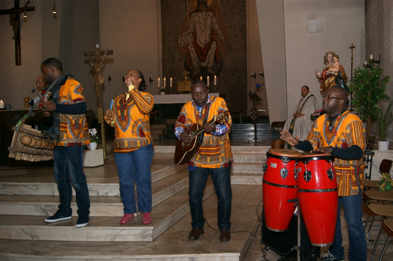 Kongolesische Messe in Brücken/Pfalz