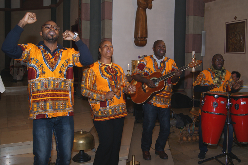 Kongolesische Messe in Großrosseln